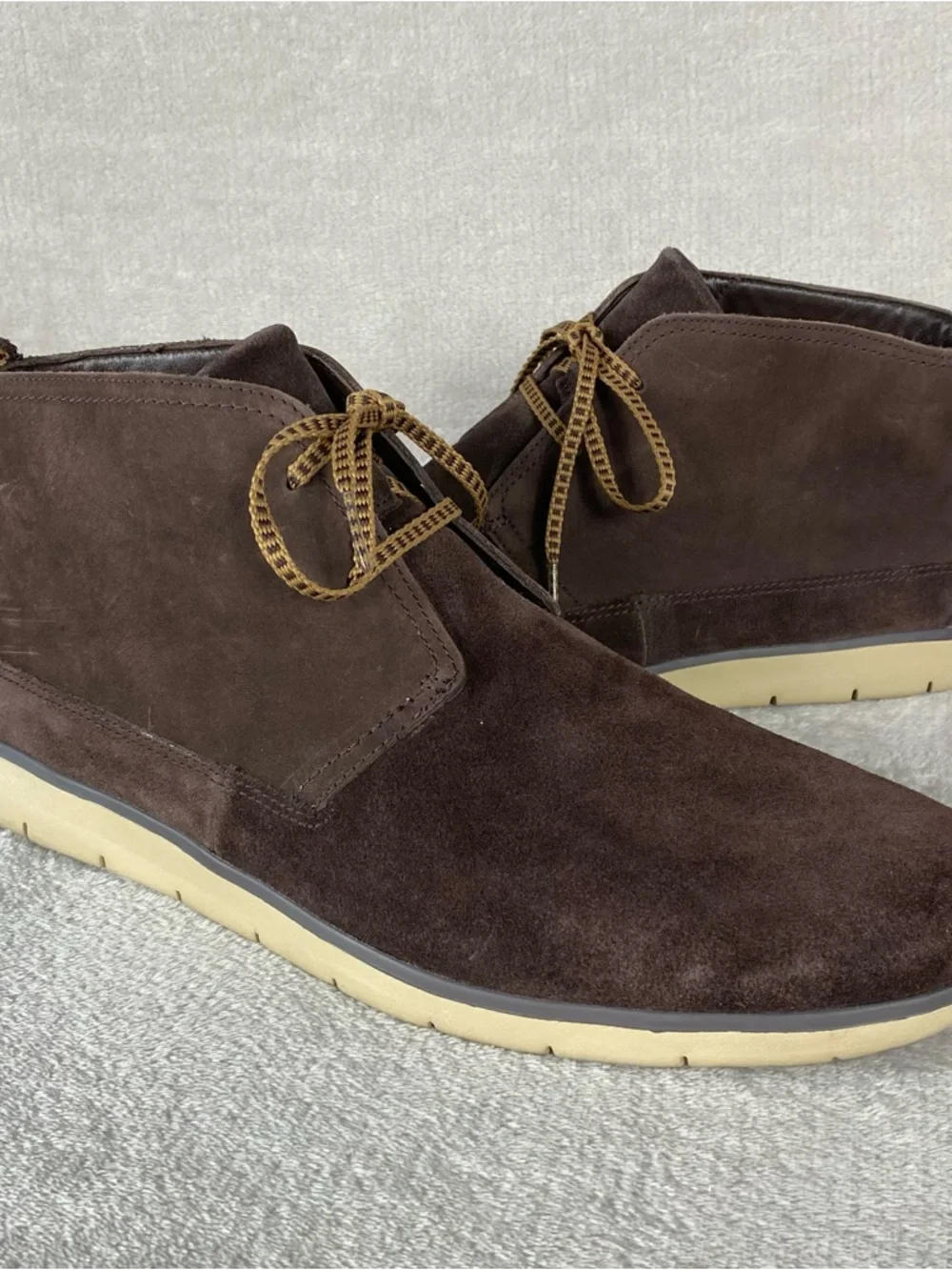 UGG Freamon Chukka Boots Mens Size 13 Brown Suede Waterproof Treadlite NEW